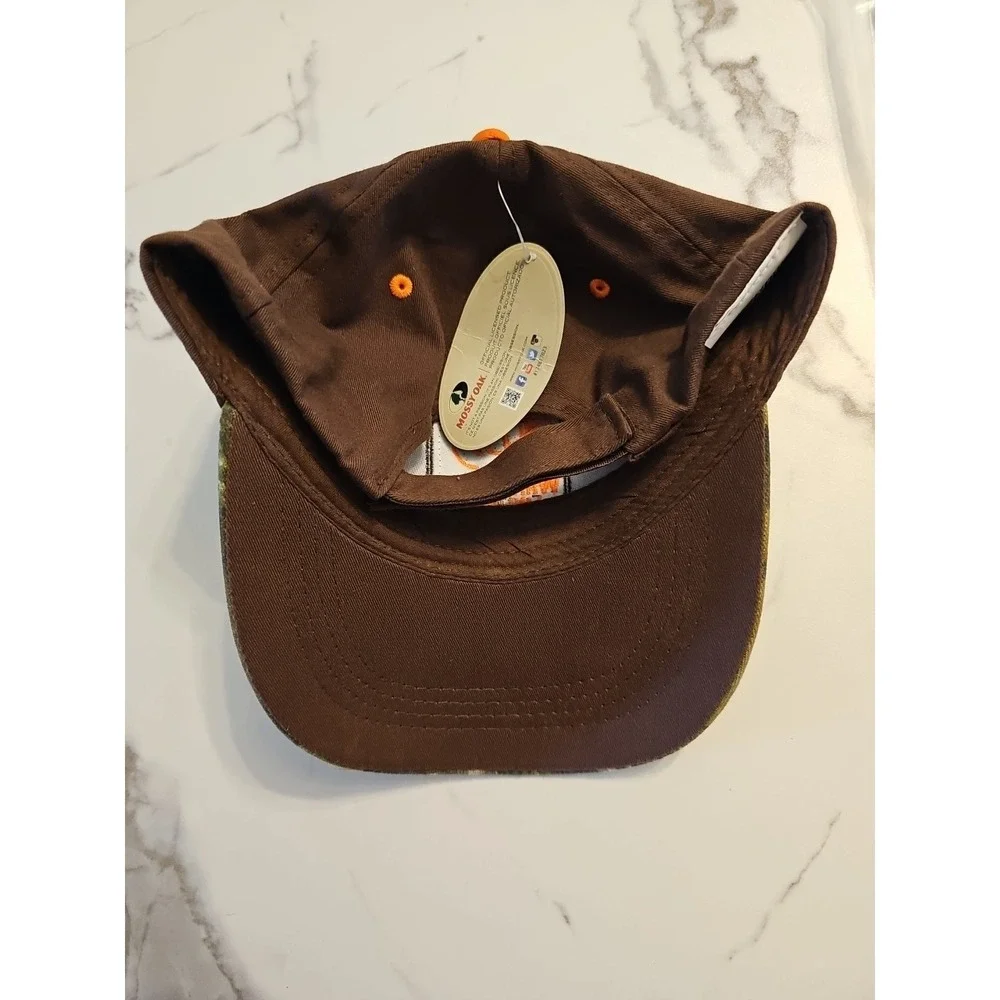 Whitetails‎ Unlimited Mossy Oak Camouflage Ball Hat Adjustable Baseball Hunting